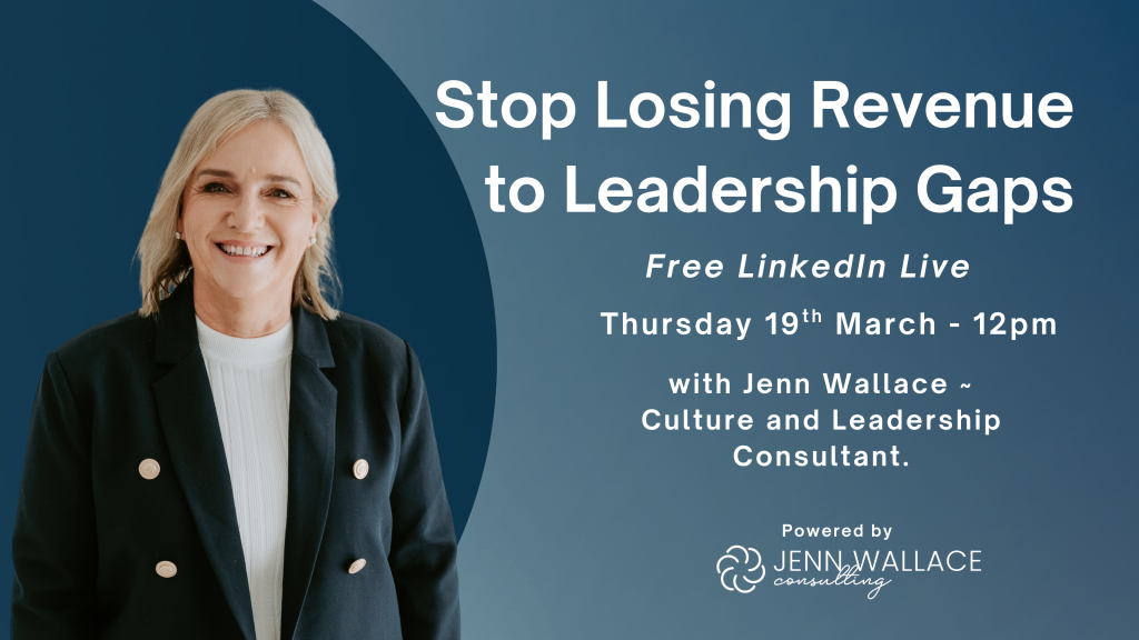 Linkedin event Banner with details about Jenn Wallace's webinar